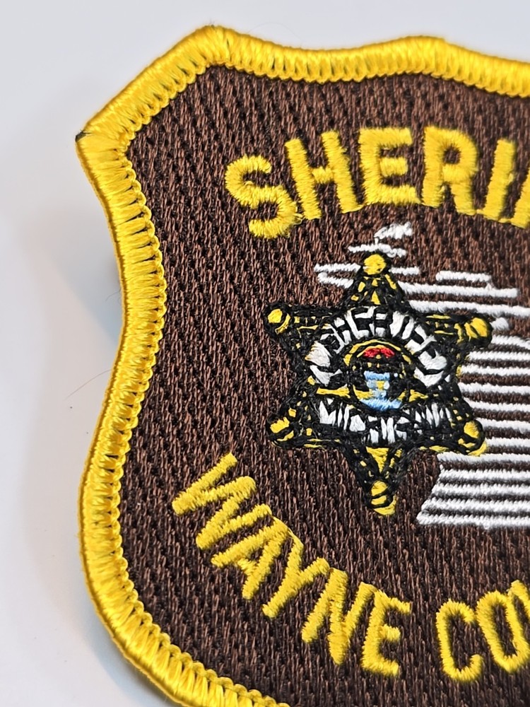Wayne County Sheriff Sew-on Patch Michigan