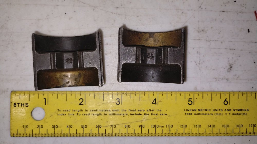 Thomas & Betts 15526 Die Code 45 Hydraulic Crimping Compression Adapter Die Set