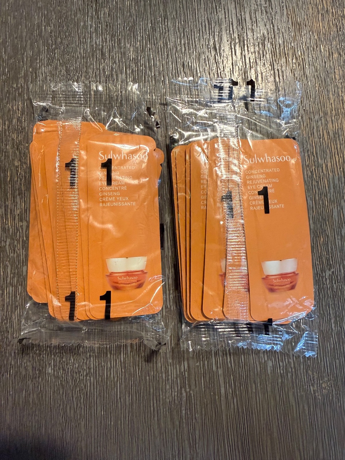 Sulwhasoo Concentrated Ginseng Rejuvenating Eye Cream 1ml (10pcs ~ 150pcs) New