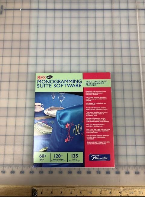 Brother BES Monogramming Suite Embroidery Software