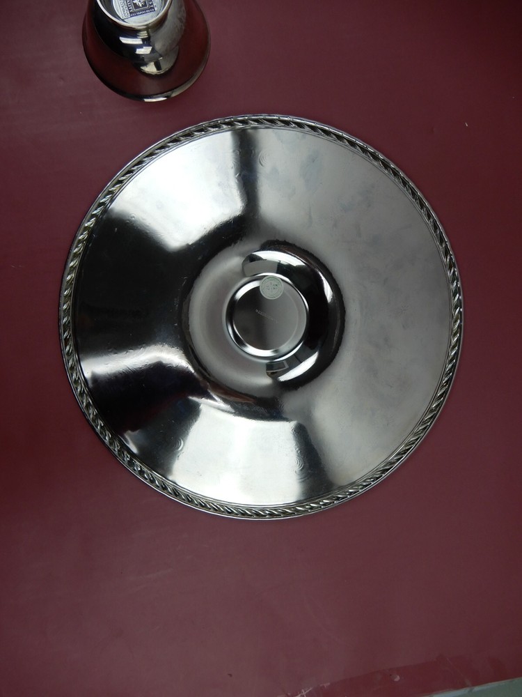 International Silver company Silverplate Chip and Dip Tray and Bowl