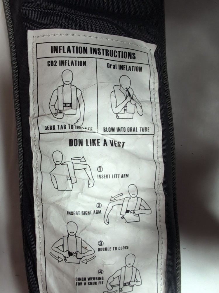 Cabela Inflatable Life Preserver