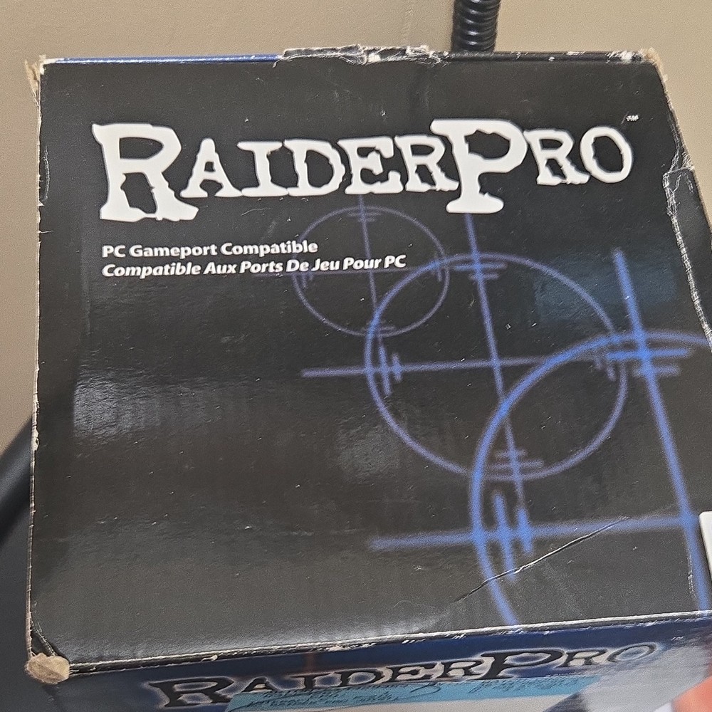 Interact RaiderPro P-210SM Wired Gameport Joystick Black PC Controller