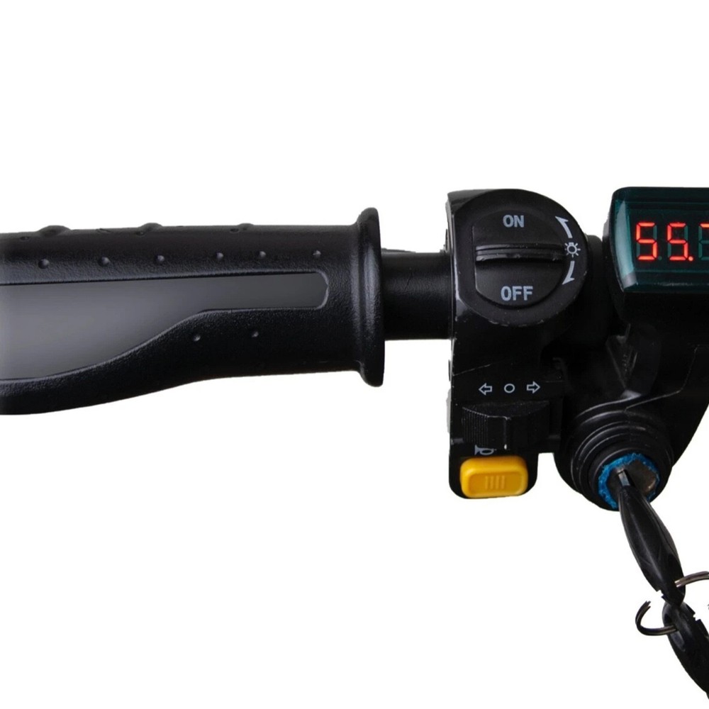 Durable E-Bike Throttle Control Switch Voltage Display Key Lock for Electric