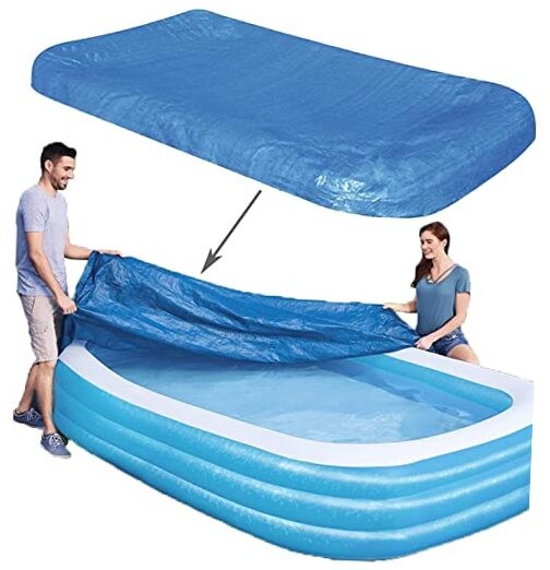 Rectangular Pool Cover,Inflatable Swimming Pool Cover, Pool Cover,Dust and