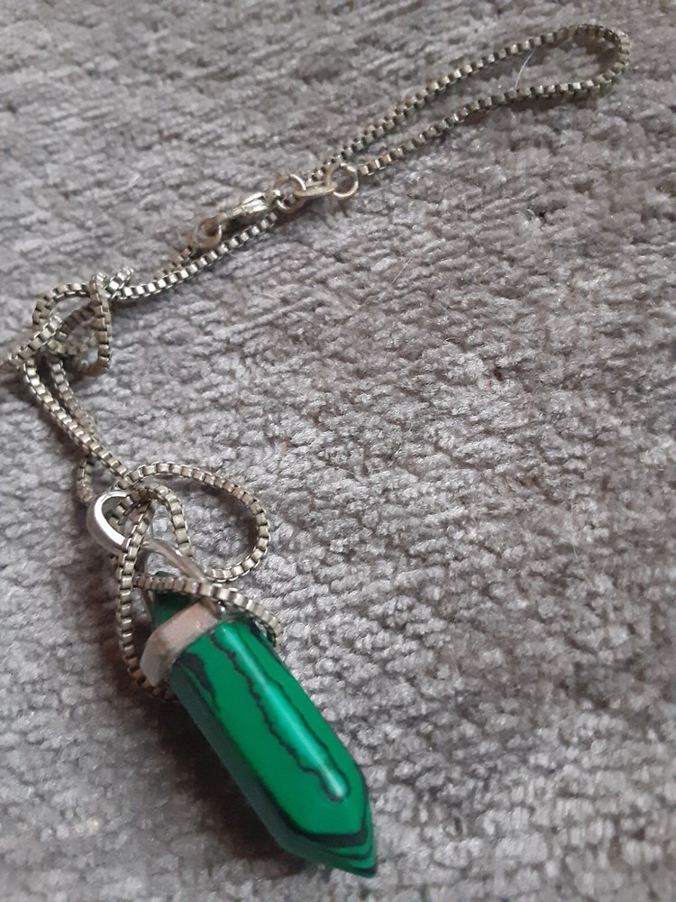 Necklace Pendulum Malachite