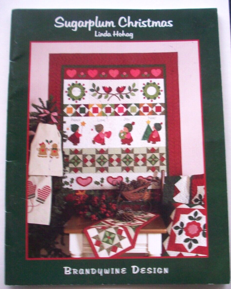 Sugaarplum Christmas Applique Quilt pattern