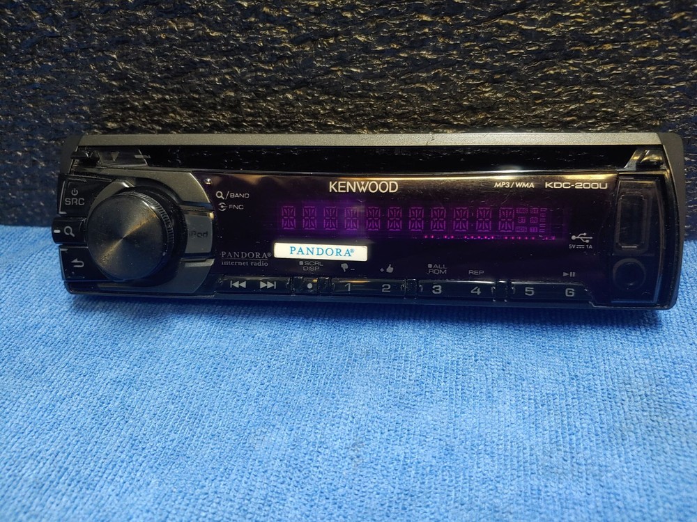 kdc-200u kenwood  FACEPLATE tested