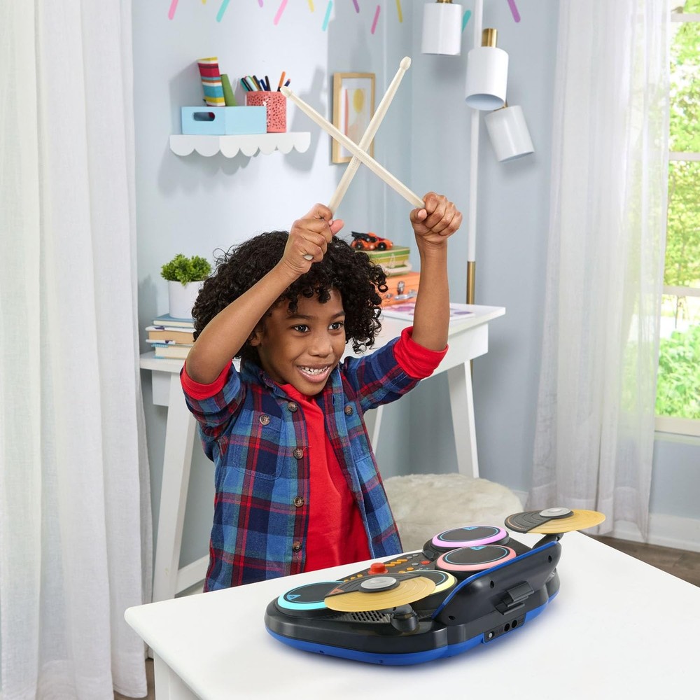 VTech Kidi Star Drum Pad Black