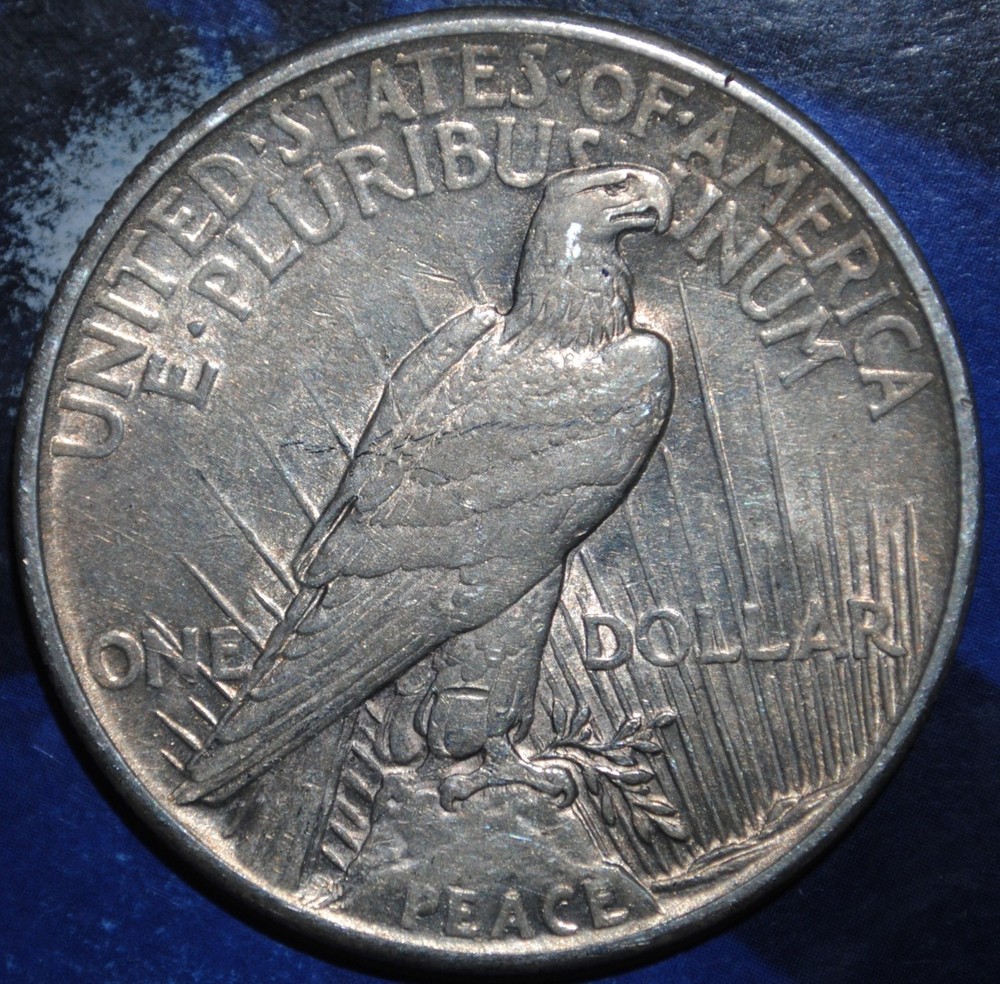 1921 PEACE DOLLAR {{{3829