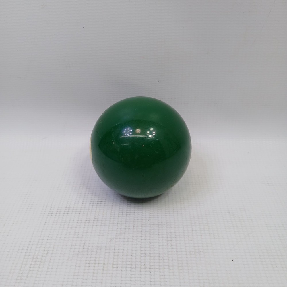 Vintage #6 Replacement 2-1/4" Pool Ball Billiard (Solid Green) 2.25"