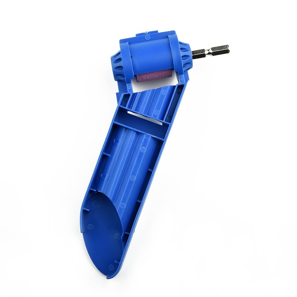 Portable Drill Bit Sharpener Sharpening Tool Corundum Resisting Grinding Wheel