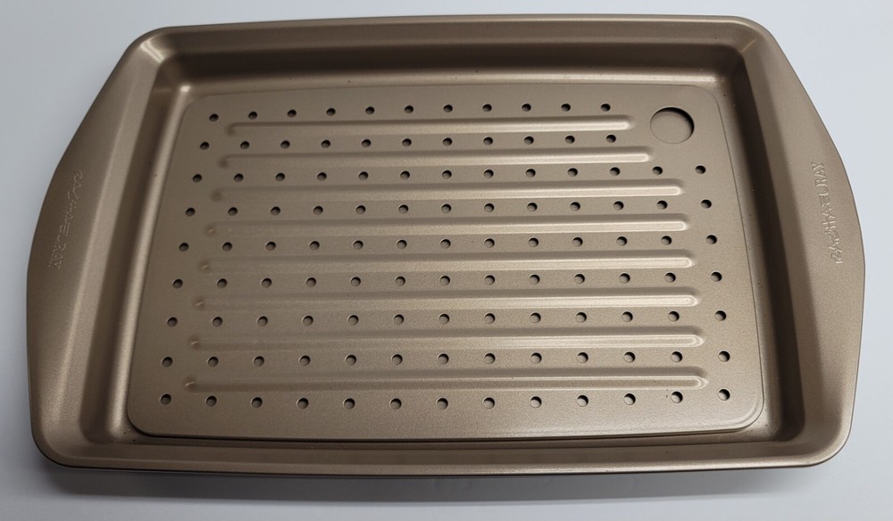 Rachael Ray Cucina Nonstick Crisper Pan Set