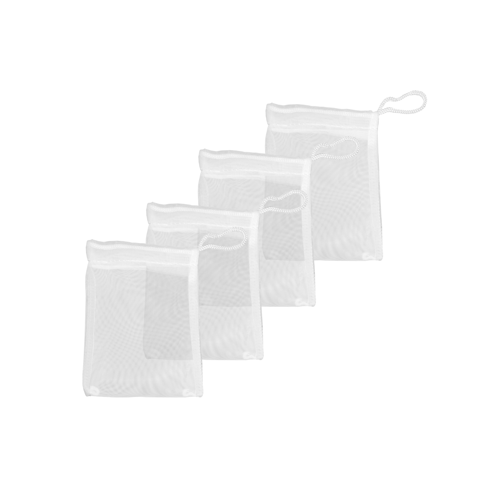 Extra Fine Reusable Mesh Filter Media Drawstring Bags for Aquarium Filtration