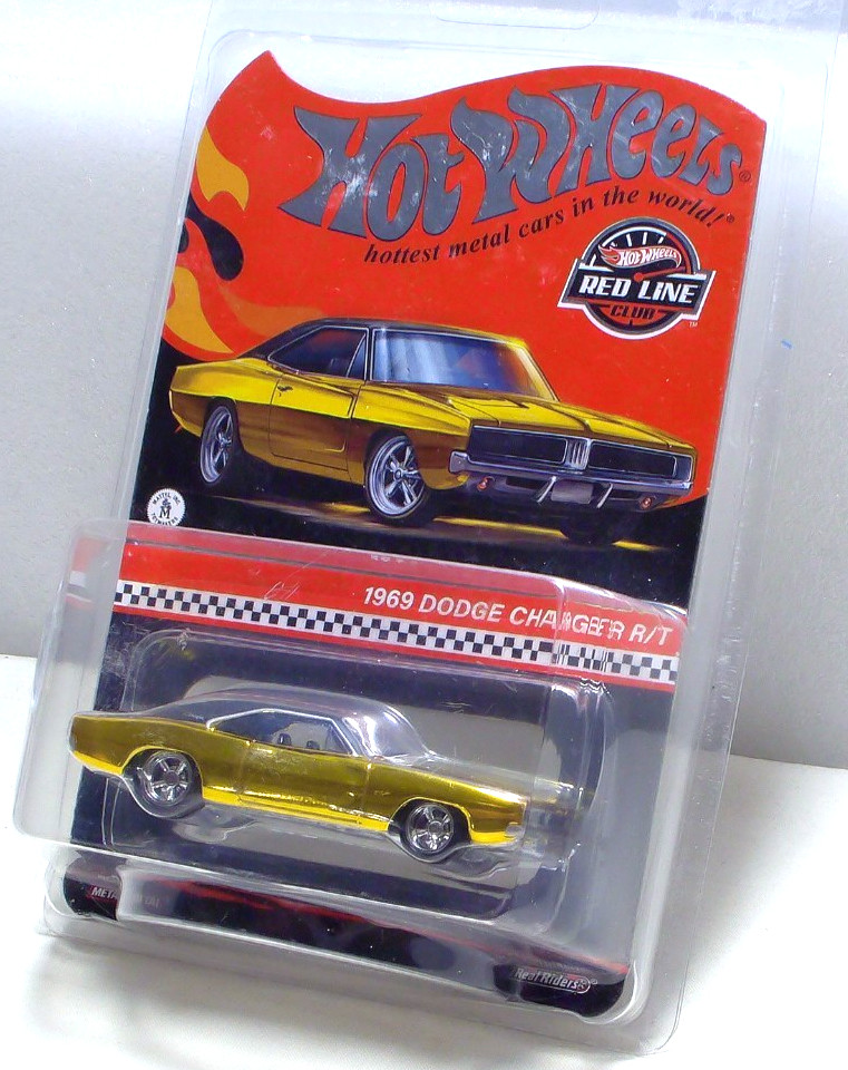 Hot Wheels RLC Red Line Club 1969 Dodge Charger R/T 1:64 Diecast