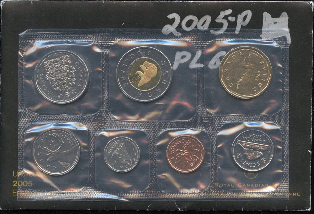 2005 Canada Prooflike Set - In Envelope and COA