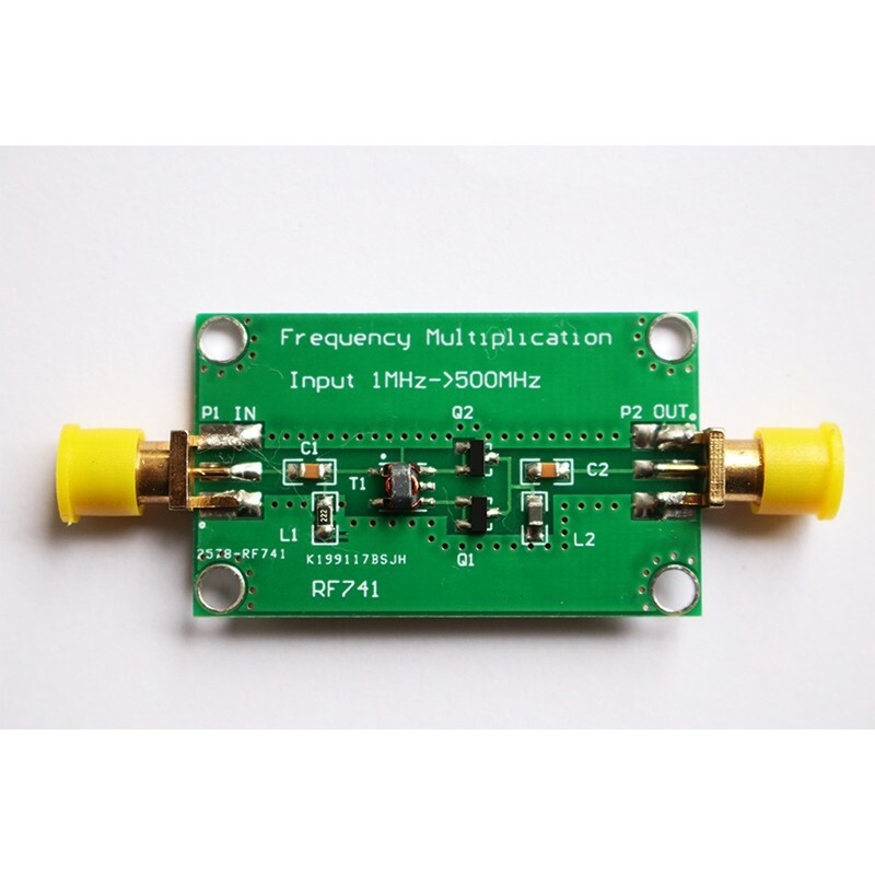 RF741 Passive Frequency Multiplier Input 1-500MHz RF HF Frequency Doubler