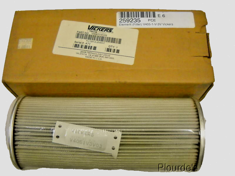 New Vickers Hydraulic 3um Filter Element, V4051V3V03