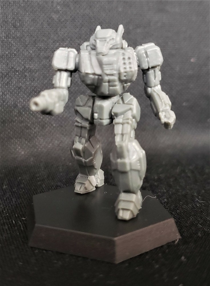 Battletech Valkyrie Mech + Pilot Cards Command Lance IS Kickstarter Catalyst