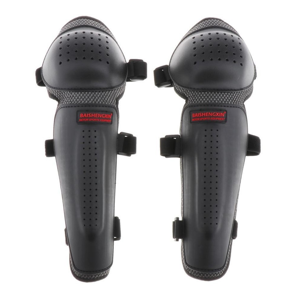 2pcs Adult Motorcycle Shell Protector Knee Leg Protector Leg