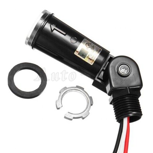 US LED 120V Dusk - Dawn Outdoor Swivel Photo Cell Light Control Photocell Sensor