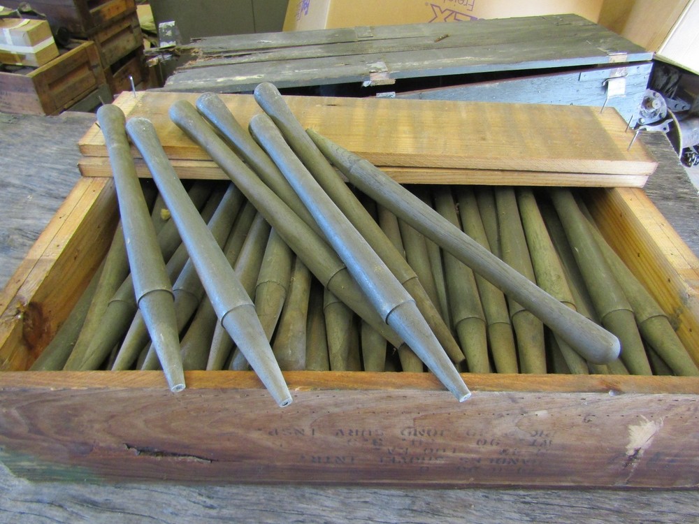 WWII Korea US Military NOS E-tool shovel replacement handle 1949 dated original