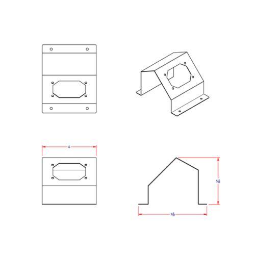 SS Chelsea PTO Control Bracket
