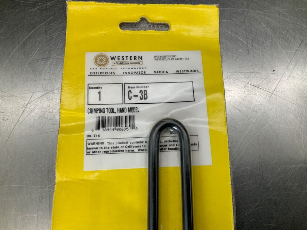 Western C-3B Crimping Tool, Hand Model
