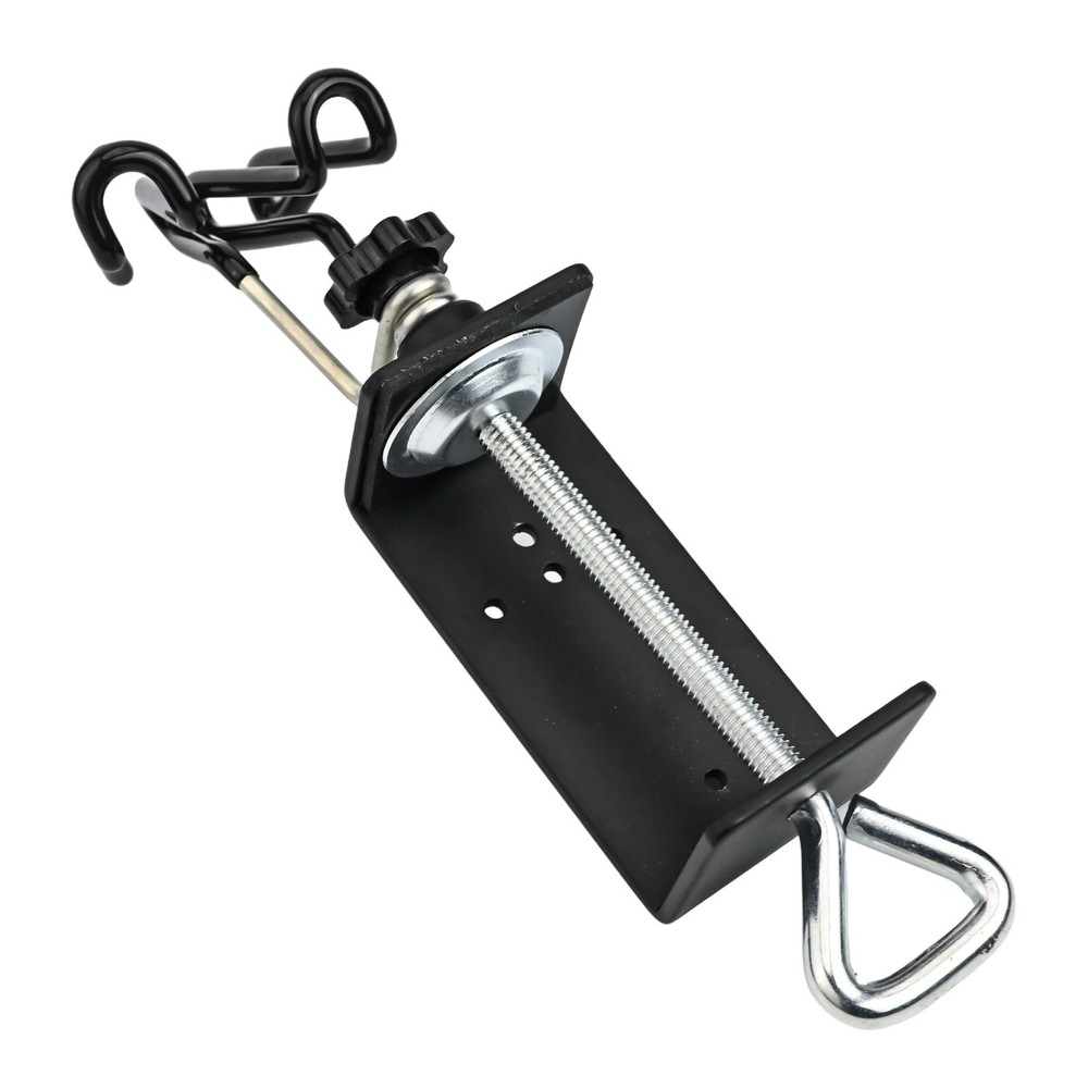 Innovative Airbrush Bracket Tool Featuring a Dedicated Side Storage Space