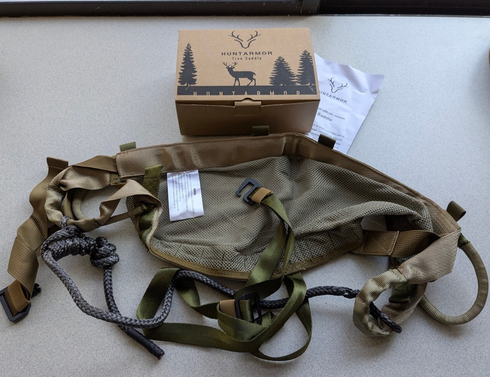 Huntarmor Tree Saddle Hammock New In Box Unused Condition EUC