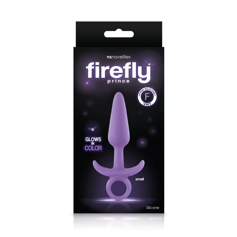 NS Novelties Firefly Prince Small Butt Plug Purple
