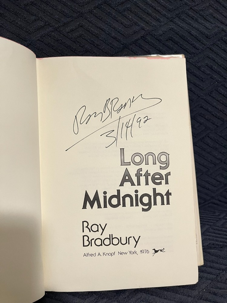 Long After Midnight -Ray Bradberry **Signed**