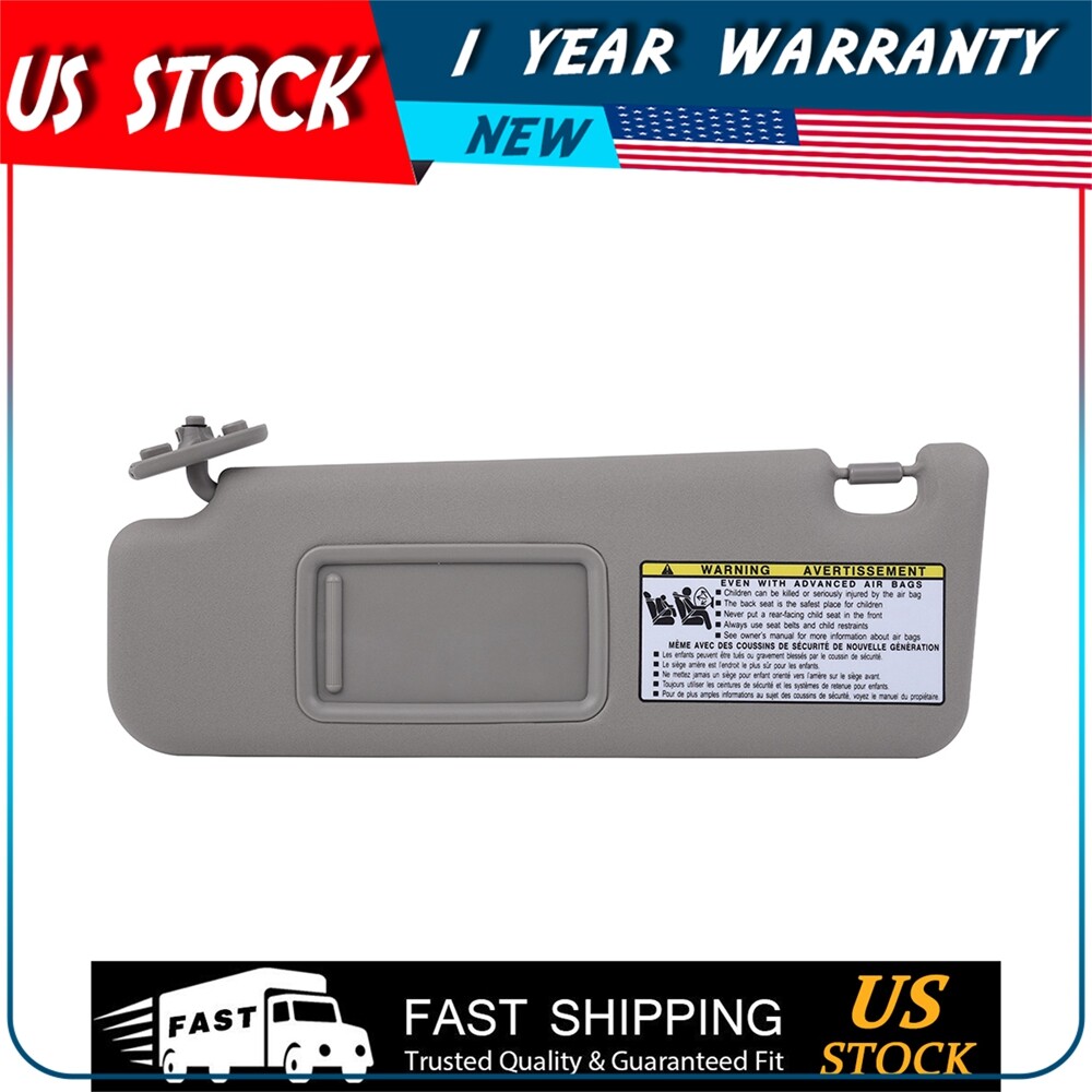 Driver Side Sun Visor Tan For 2003-2007 Toyota 4Runner 4.0L 4.7L