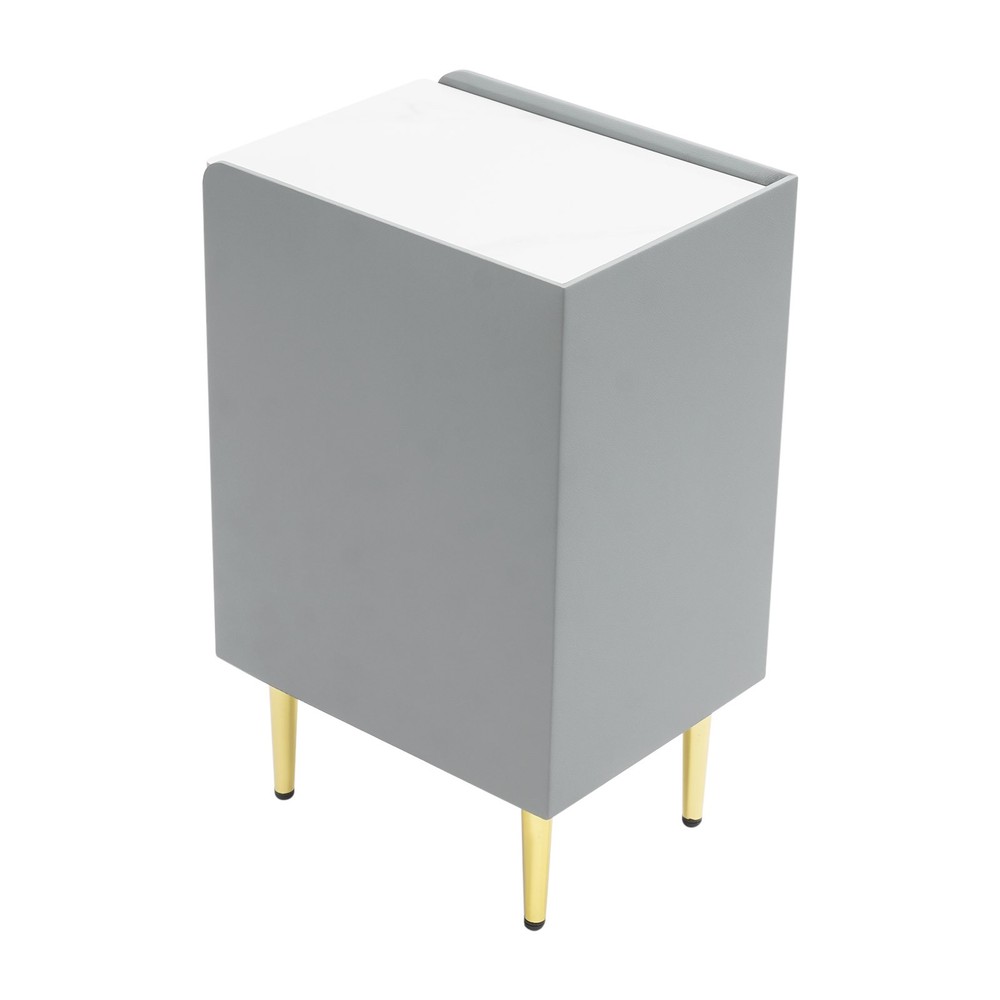 Modern Nightstand Bedside Table Side End Table with Storage Cabinet for Bedroom