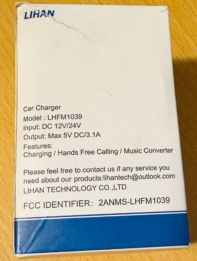 Handsfree Call Car Charger, Wireless Bluetooth 5.3 FM Transmitter Radio Receiver