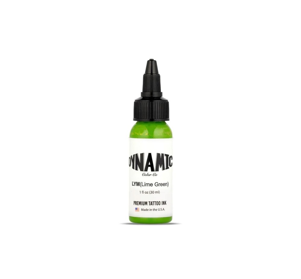 Dynamic Tattoo Ink Lime GreenDynamic Tattoo Ink Lime Green