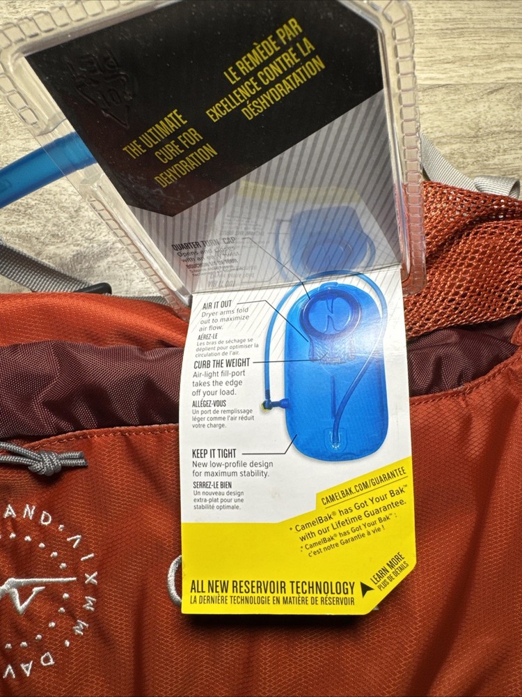 Dave Mathew’s BAND CAMELBAK CLOUD WALKER HYDRATION BACKPACK FIREDANCER NEW W/tag