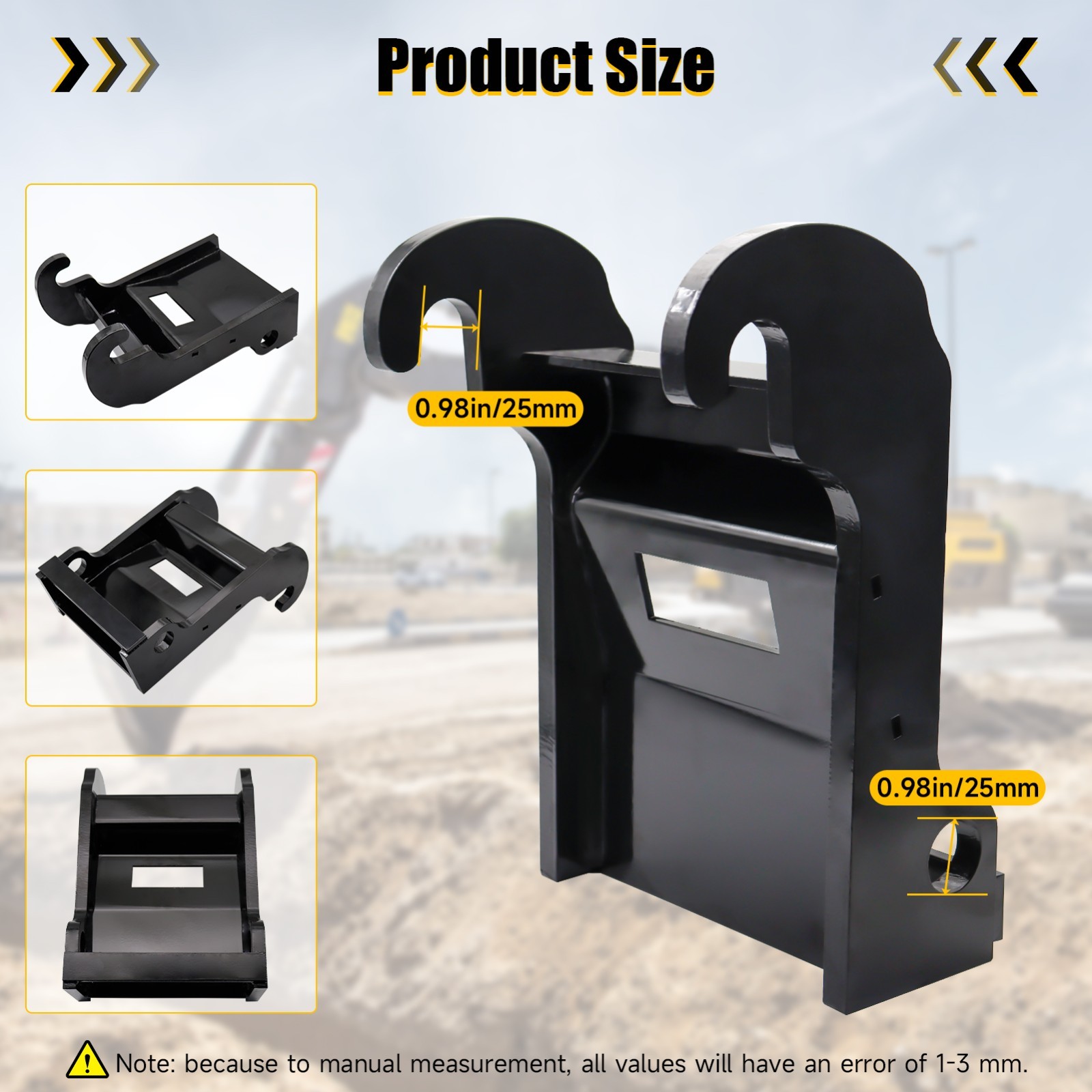 X-change Coupler Bracket Excavator Quick Attach for Bobcat E26 E32 E35 E42 E50