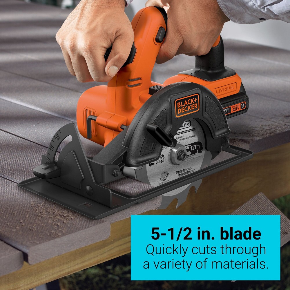 BLACK+DECKER 20V Max* Lithium Ion 4 Tool Combo Kit - BD4KITCDCMSL
