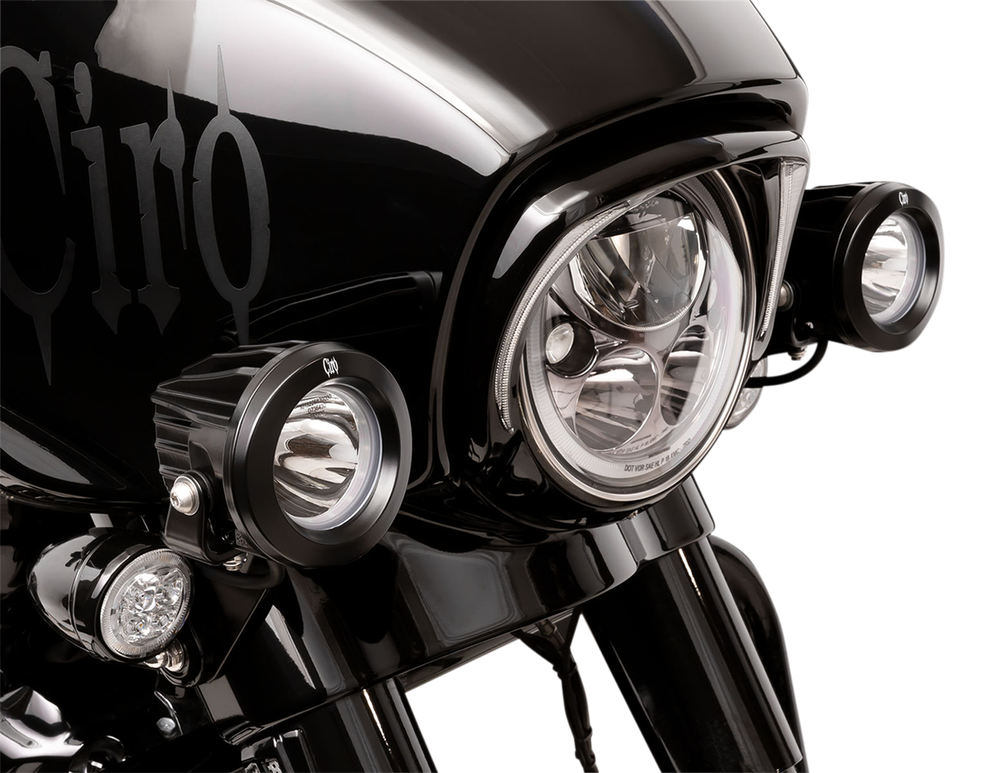 CIRO Spotlight W/ Bracket Mount - Black 45009