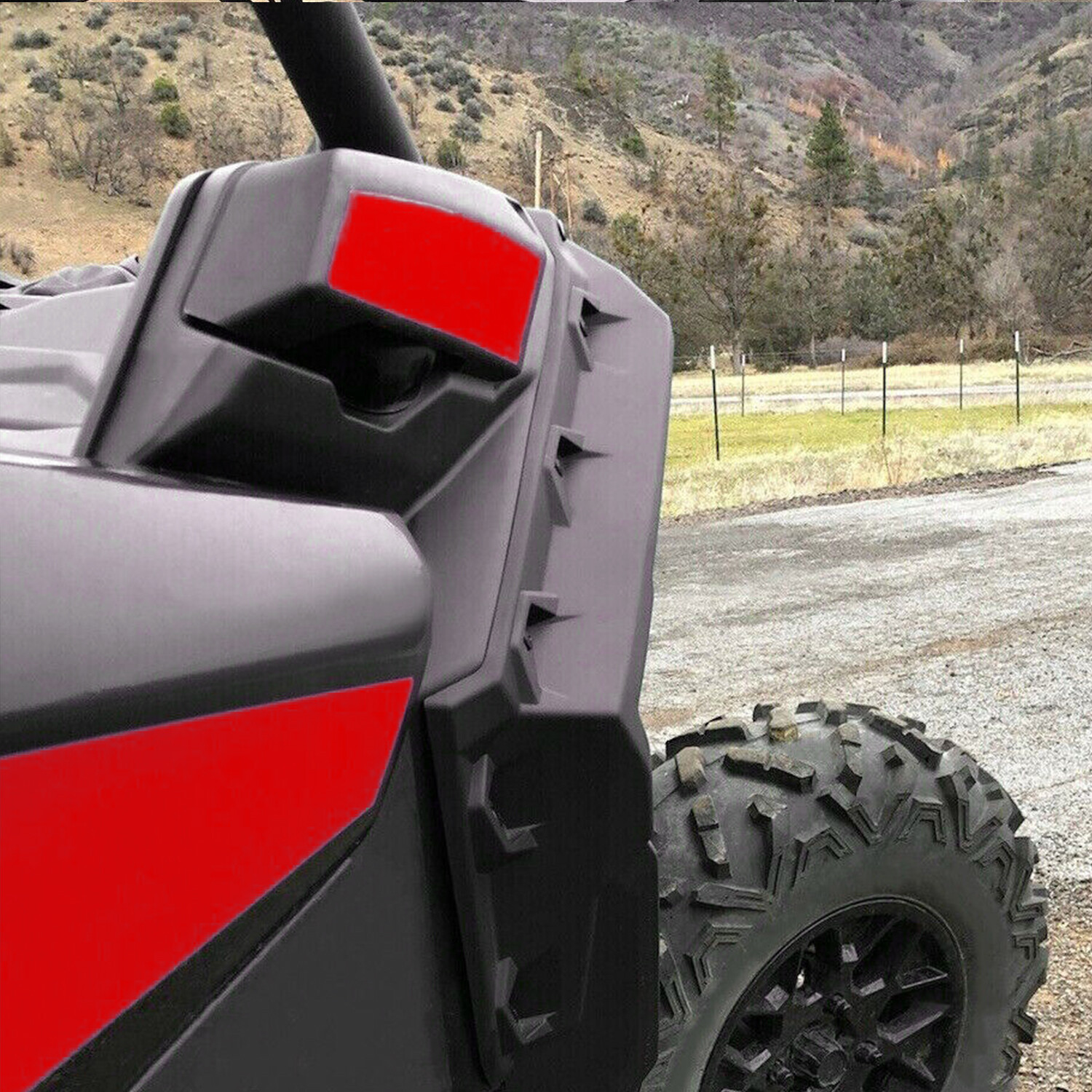 Super Extended Fender Flares For 2017-2024 Can-Am Maverick X3 /MAX #715002973