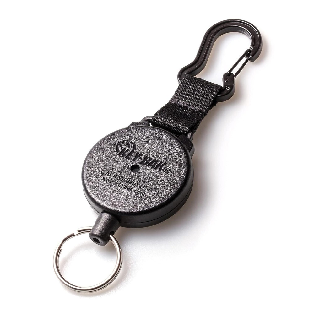 KEY-BAK SECURIT SD 36" Retractable Cord, 15oz, Split Ring, Retractable Keychain