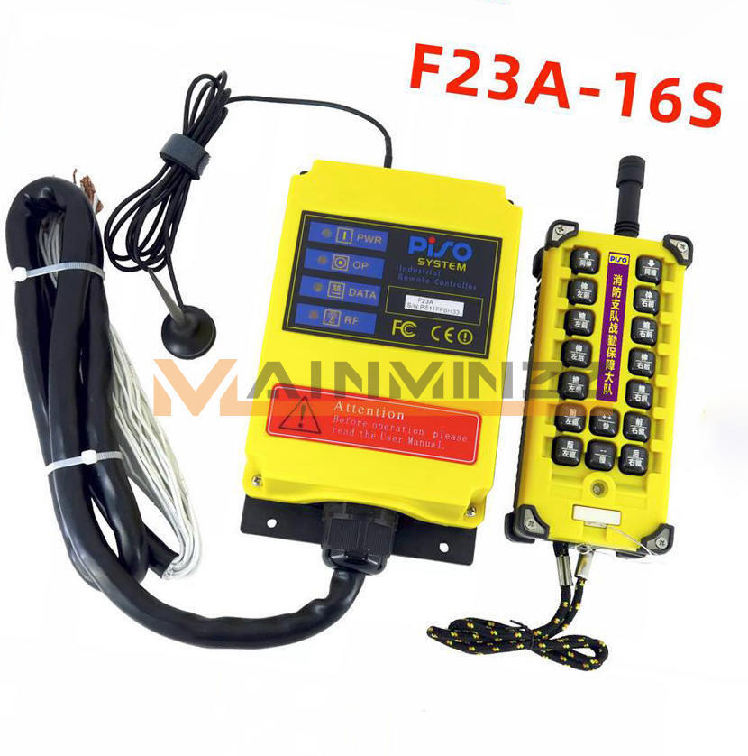 ONE New F23A-16S Industrial Wireless Remote Controller For Grain Loader 100m