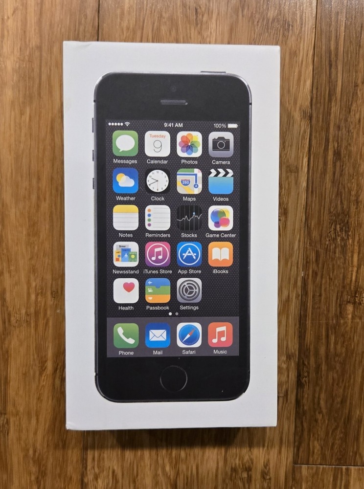 Apple iPhone 5s 16GB Space Gray A1533 EMPTY BOX ONLY