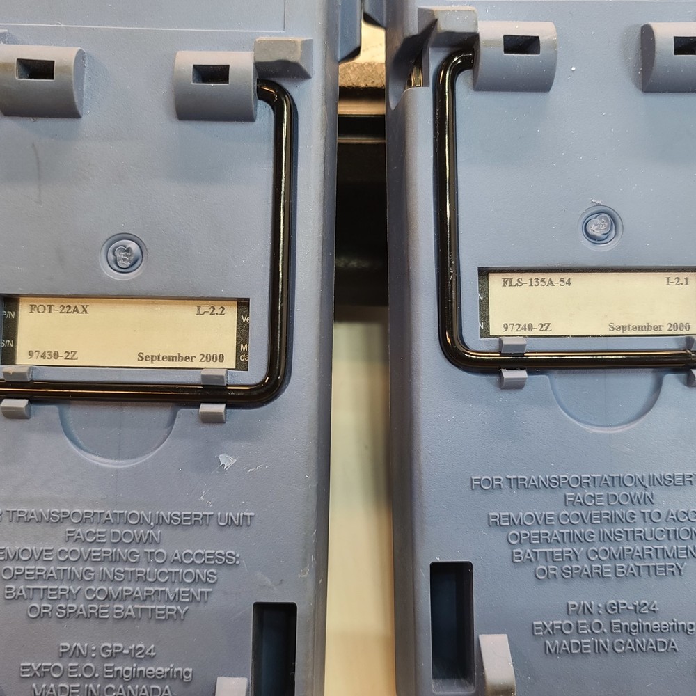 EXFO FOT-20A + FLS-130A Fiberoptic Power Meter & Laser Source