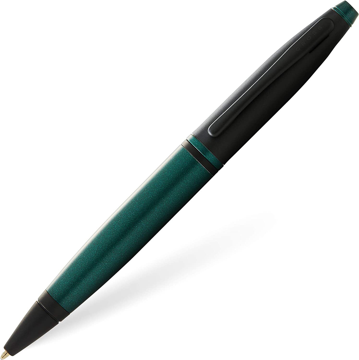Cross Calais Ballpoint Pen, Matte Green & Black, Brand New