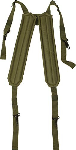 H-Style Suspenders Military Combat Ready LC-1 Load-Bearing Harness Olive Drab