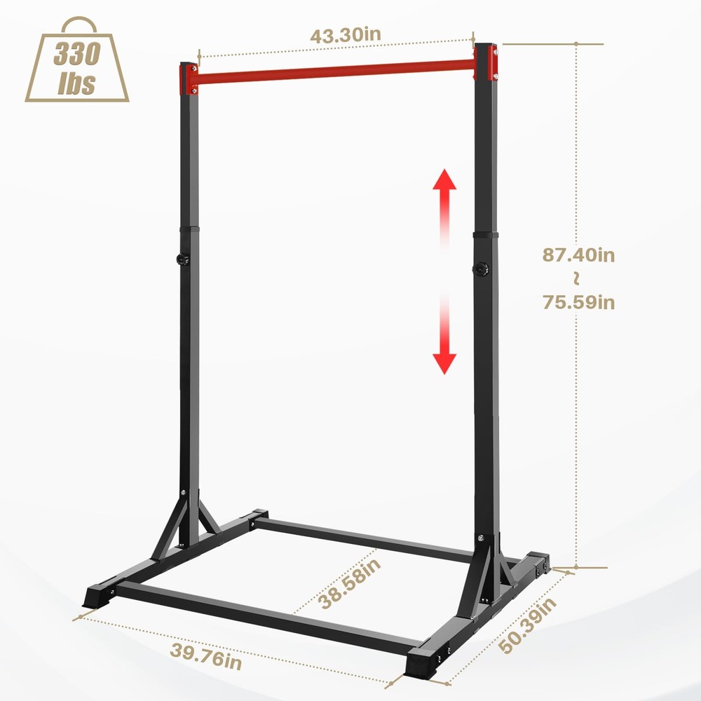 Pull Up Station, Power Tower Portable Pullup Bar Station, Pull Up Bar for Hom...