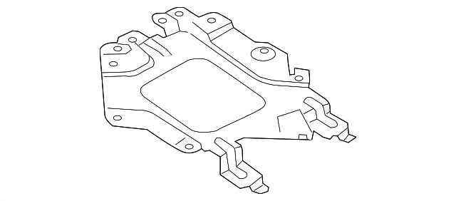 Genuine Mitsubishi Amplifier Upper Bracket 8701A812