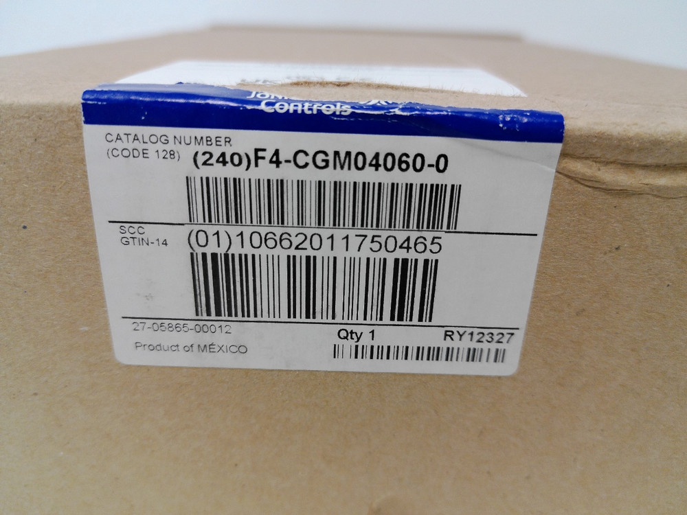 Johnson Controls F4-CGM04060-0 General Purpose Application Controller
